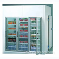 Freezer Cabinet Kaca Pintu Display Ruang Dingin